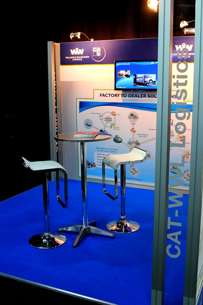 Exhibition Stands: CAT-WWL Logistics, SAAW 2014 Exhibition Stands: CAT-WWL Logistics, SAAW 2014